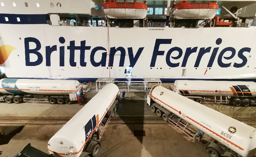 Brittany Ferries new LNG-fuelled Salamanca cruise ferry enters Bureau Veritas classification